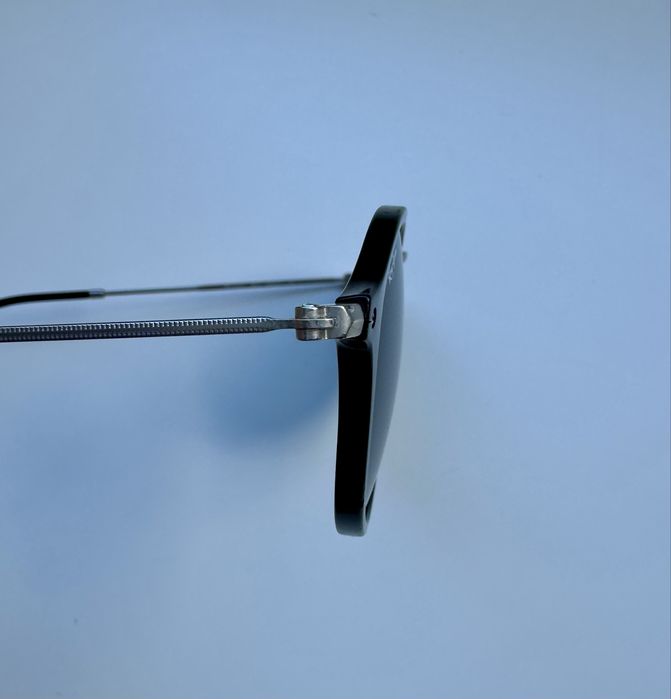 Ray Ban RB2447 Round Fleck Black G15 зелен Made in Italy Оригинал