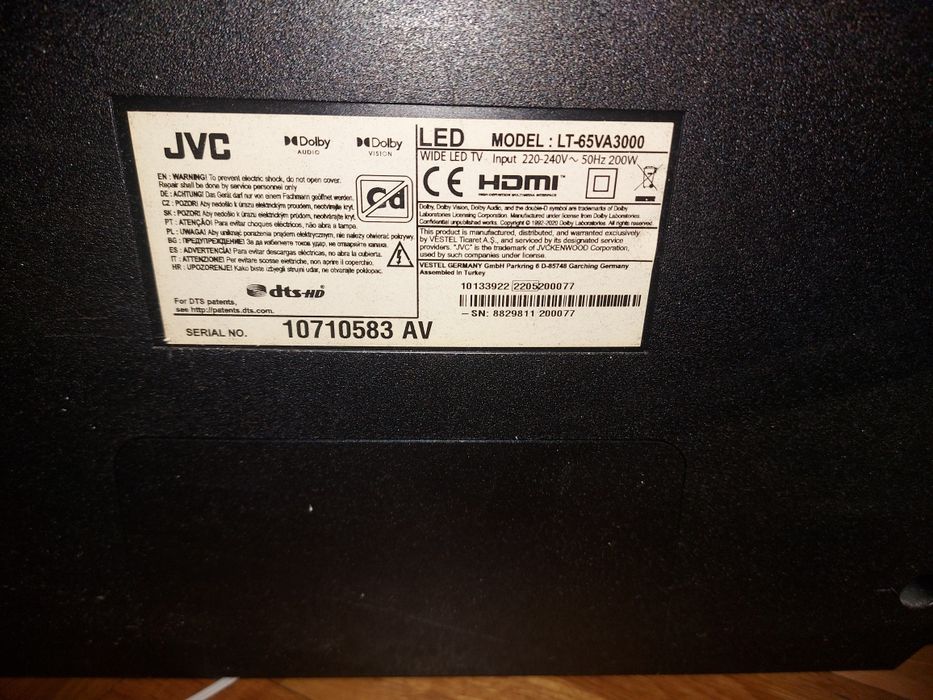 Jvc 65 inch,4K Android.Hisense 55 inch 4k Smart,като нови.