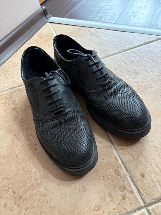 Дамски кожени ниски обувки - номер 38