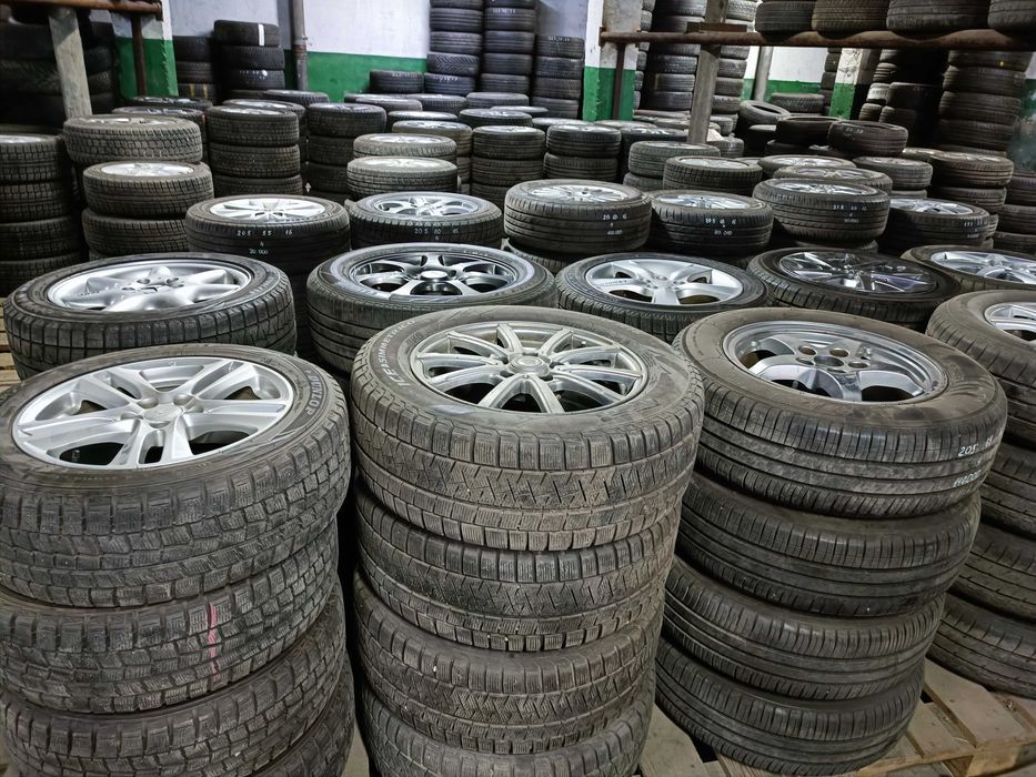 Шины и диски в сборе привозные 185/60 R15