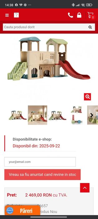 Vând centru de joaca