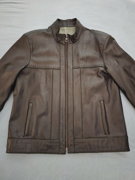 Мъжко яке от естествена кожа  размер XL