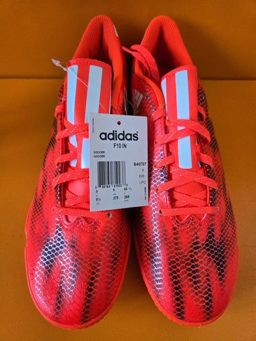 ADIDAS F10 IN indoor мъжки обувки нови с етикет за зала 45 1/3