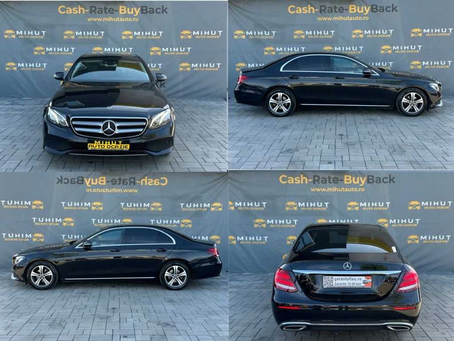 Mercedes E-Klasse 2.0 Diesel (150 CP) 2018 Euro 6 | Rate fixe | Garantie