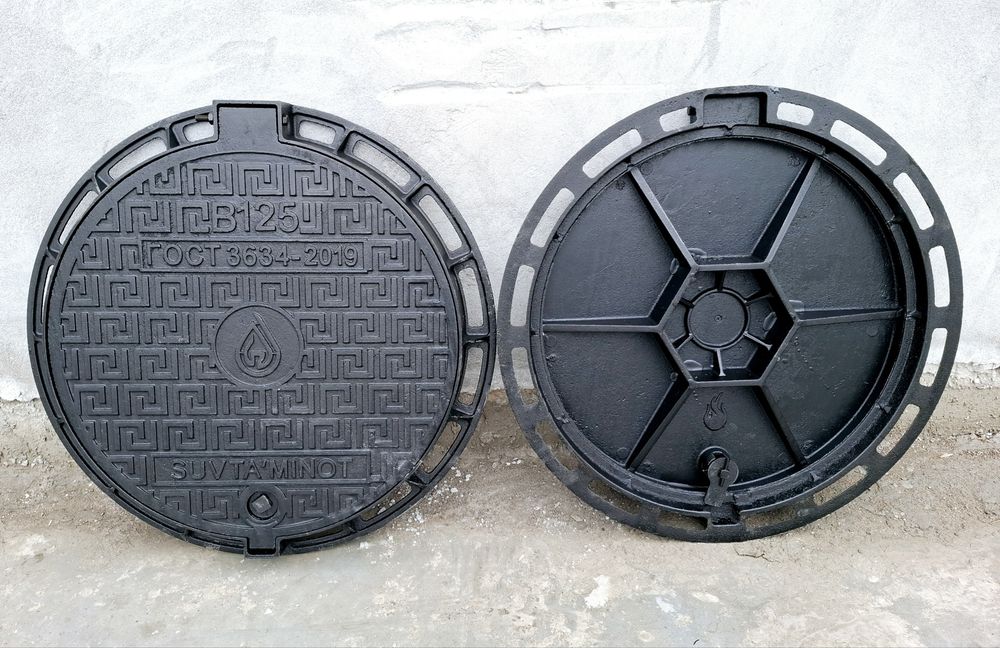 Чугун люк "SUVTA'MINOT"