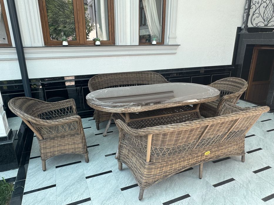 Ratang mebel 8 kishilik / Ротанг мебель на 8 человек