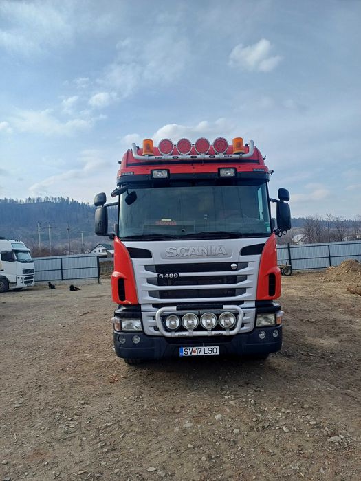 Camion forestier scania G480