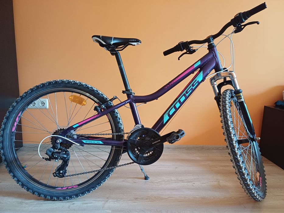Детско колело cross 24" за момиче.