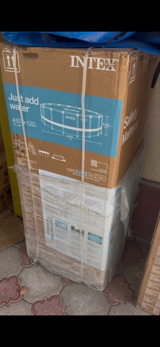 Каскелен Бассейн Intex 28242 NP, 457x457x122 см