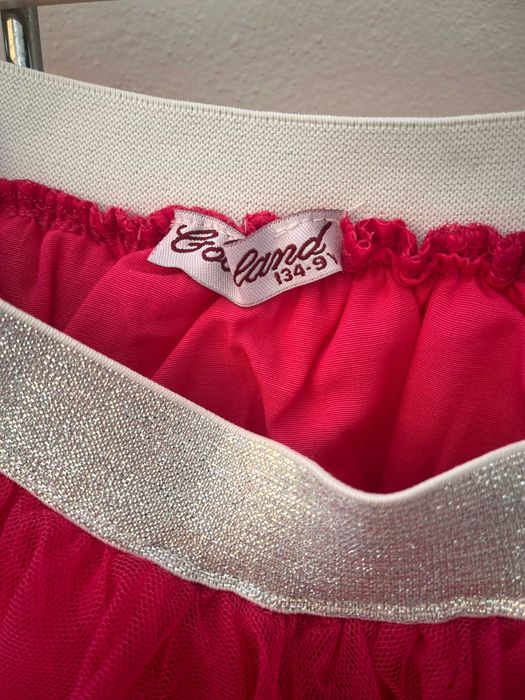 Детски комплект Барби с кожено яке, пола и блуза