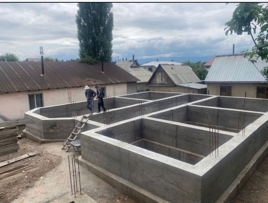 Фундамент құямыз.