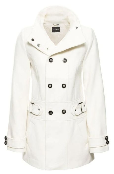 Haina eleganta alb unt