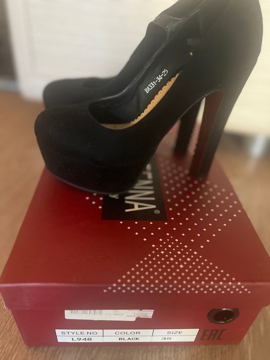 Туфли кожаные, новые (Respect)