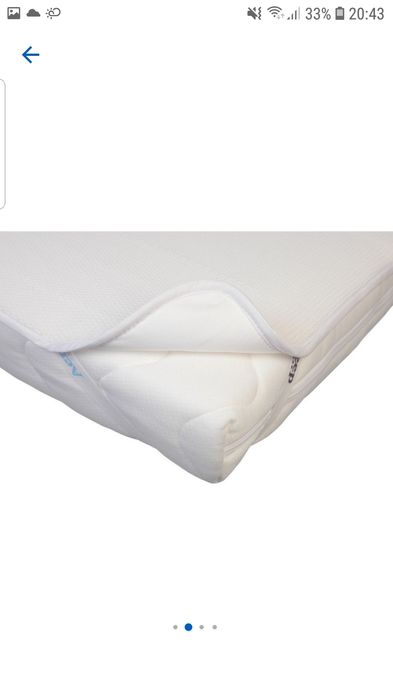 Protecție saltea bebe AeroSleep 120x60cm impermeabila!
