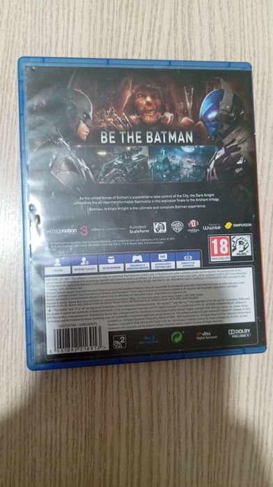 Batman Arkham night, ps4 диск