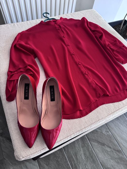 Set pantofi Musette si bluza Zara