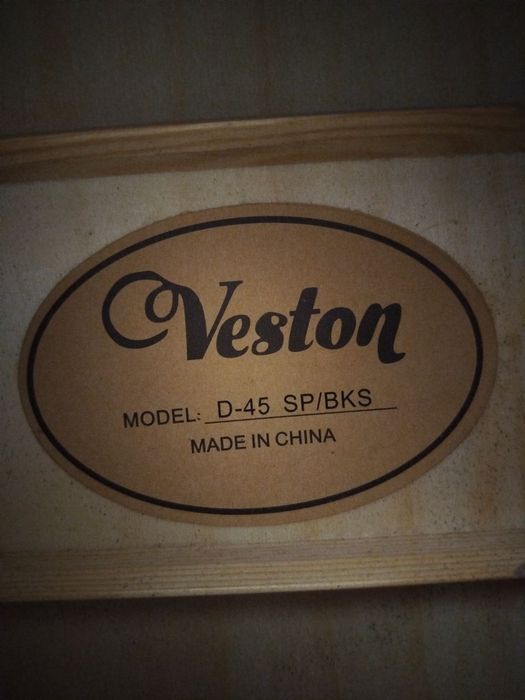 Акустическая гитара Veston D-45 SP/BKS