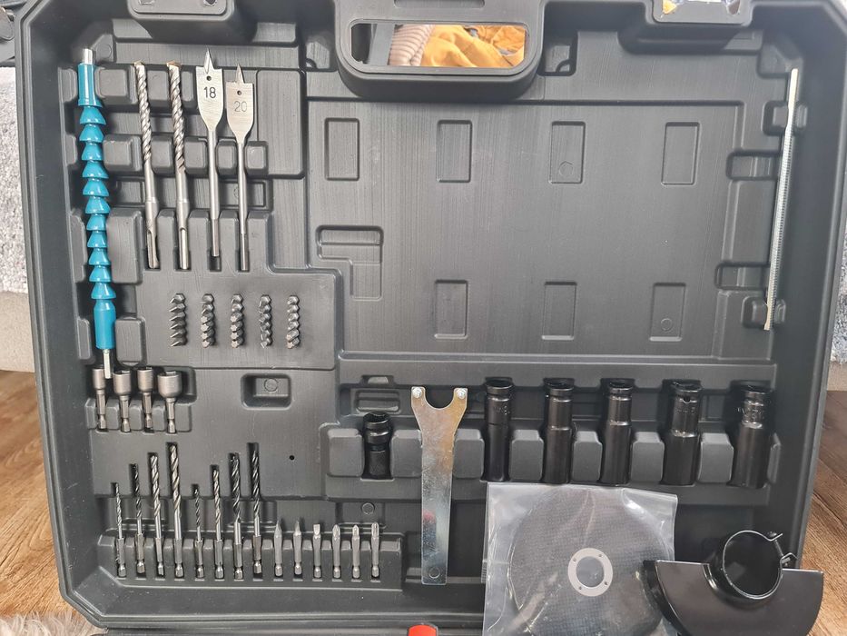 Set Nou Makita Bormasina + Filetanta + Impact + Flex Zarnesti • OLX.ro