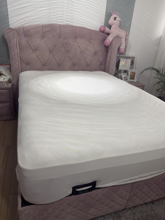 Pat roz din catifea