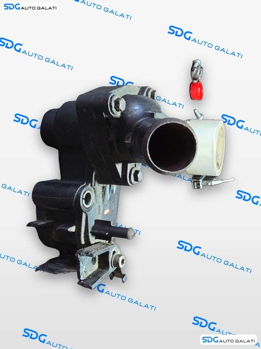 Corp Carcasa Termostat cu Furtun Apa Ford Galaxy 2 1.8 TDCI QYWA FFWA 2006 - 2015 Cod 2S4Q-9K478-AD [LN0550]