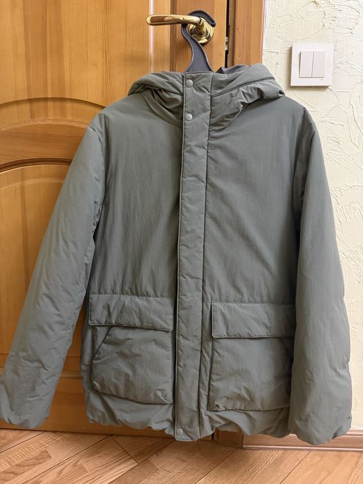 Uniqlo пуховик детский р.160