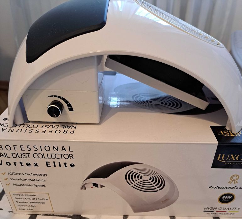 Set Freza electrica Nail Drill ,aspirator praf unghii, bit ceramic