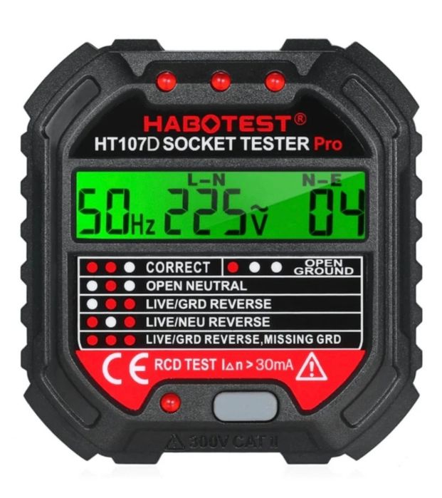 Tester priză Habotest 107D