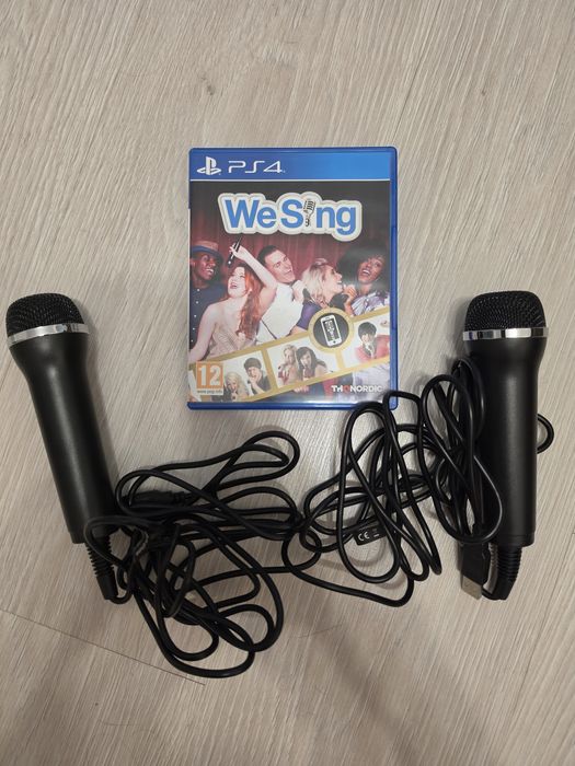 WeSing PS4 Set Joc + 2 Microfoane