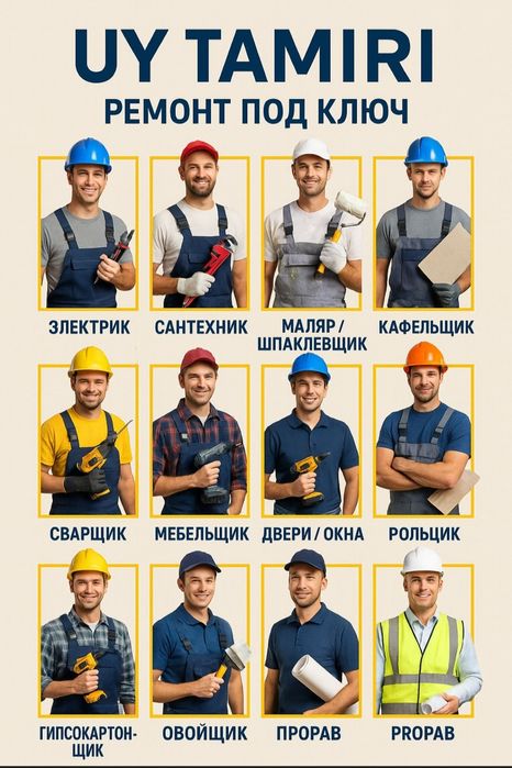 Ремонт под ключ Евро Ремонт