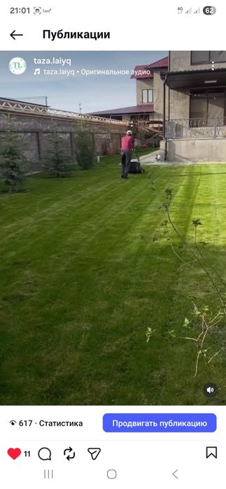 Жер аудару. Газон ору. Шөп ору. Шымкент