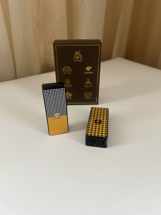 Луксозни запалки Cohiba – 2 модела, турбо пламък