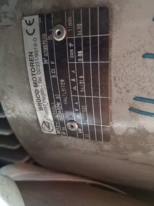 Motor electric trifazat Siemens, 30kW, 1500rpm, 220/380V