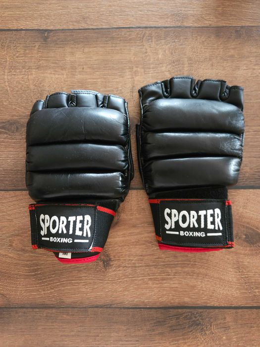 SPORTER BOXING Боксови ръкавици от естествена кожа - размер М