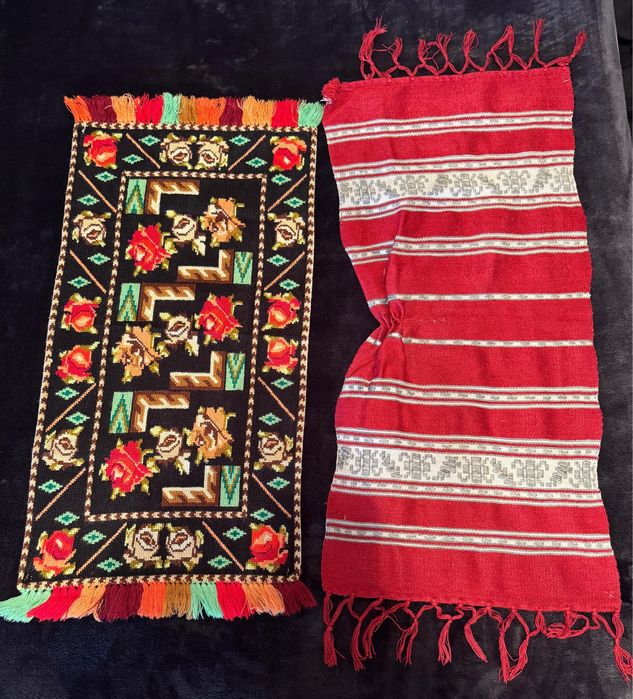 Stergare si carpete autentice, traditionale din zona Muscel