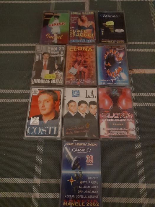Casete audio, mai multe genuri.