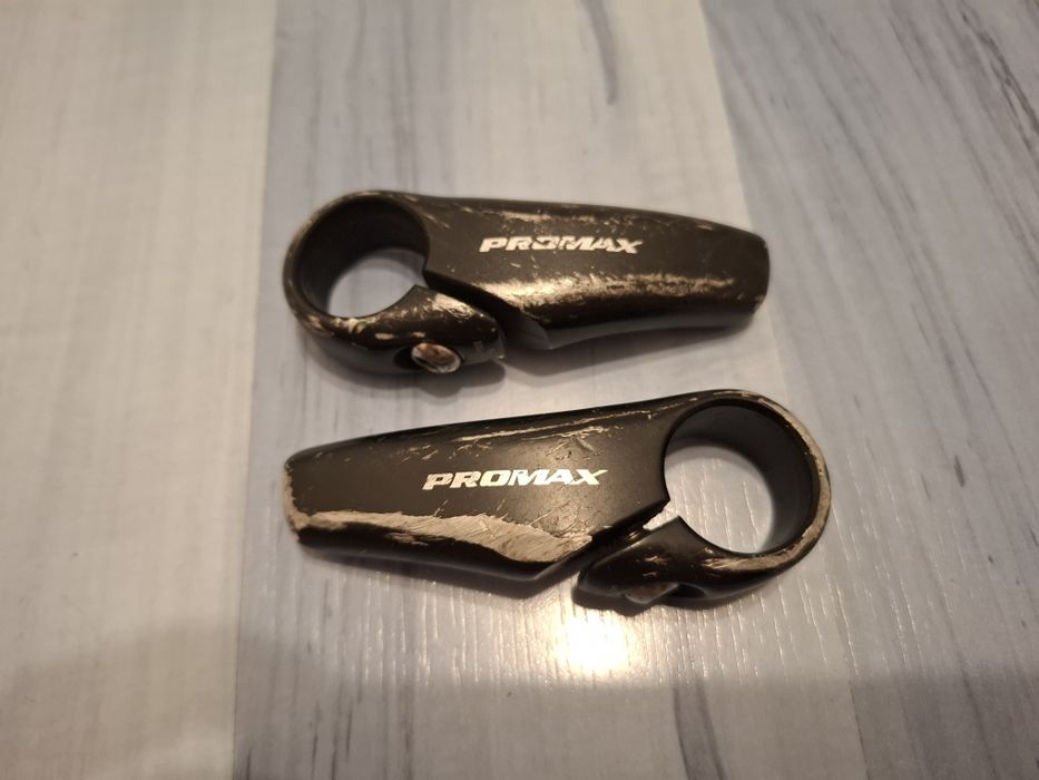 Lot piese MTB retro: manete SRAM GripShift + coarne Promax