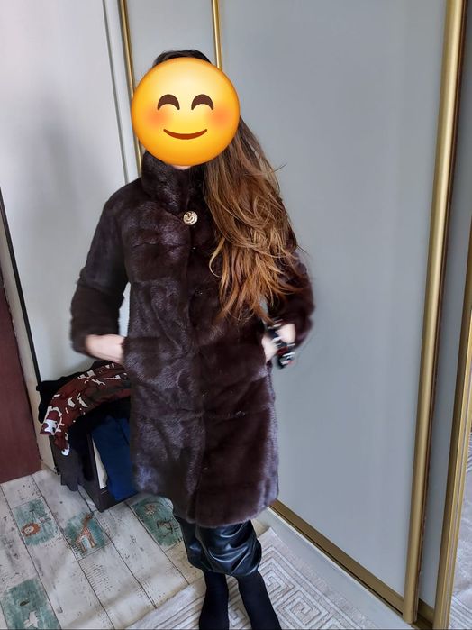 Норковая шуба трансформер.