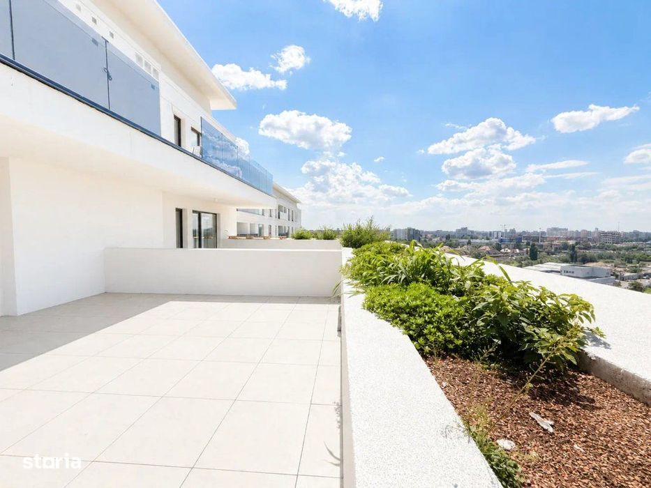 high garden east obor-apartament 2 camere cu terasă de 30mp-tva inclus