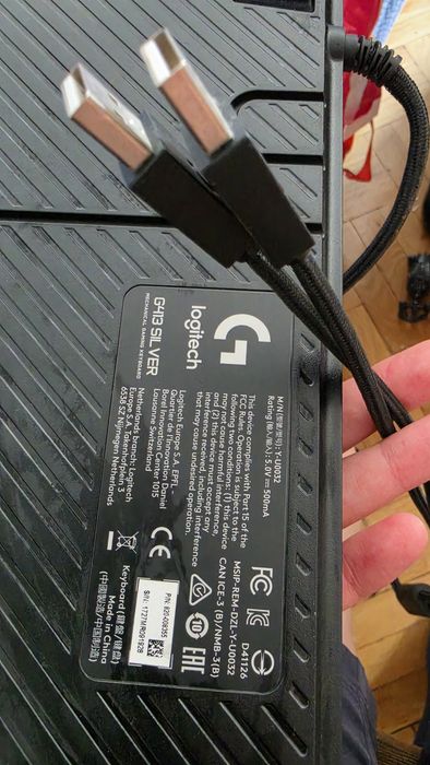 Клавиатура Logitech G413 и Logitech K270