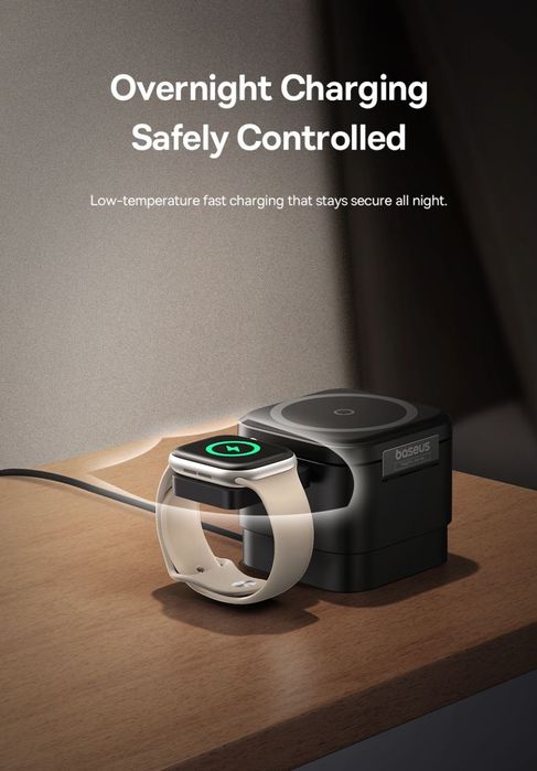 Baseus беспроводная зарядка для Apple watch s1-10 версий 2,5w