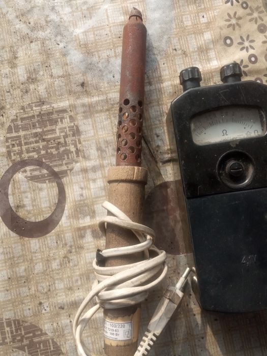 Паяльники советские. Измерители