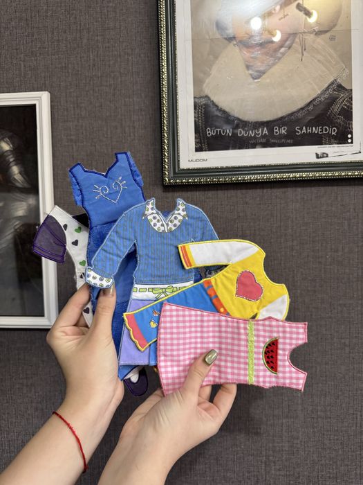 набор кукла с тряпичной одеждой