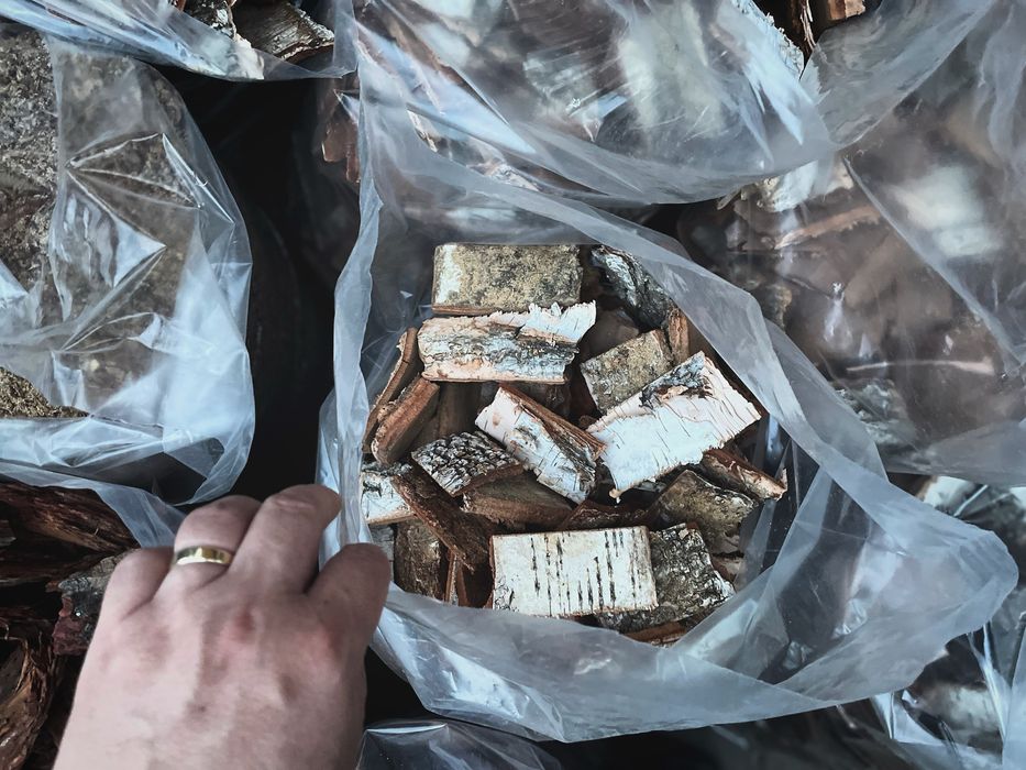 Кора сосны оформление