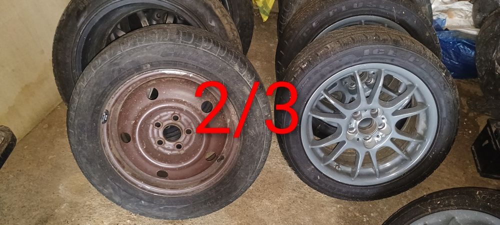 Джанти 5х100, 15 и 16 цола алуминиеви, 15 цола железни