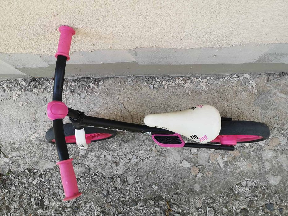 Велосипед Byox балансиращ Zig Zag розов