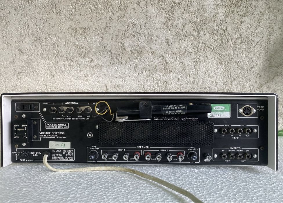 amplituner Scott Stereomaster 637S ( linie / instrumente muzicale )