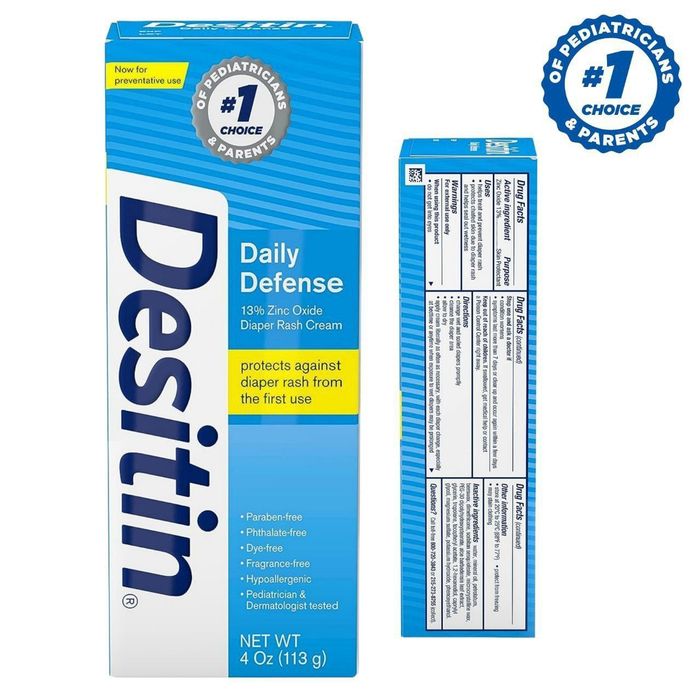 Детский крем от опрелостей Desitin Daily Defense с 13% оксида цинка