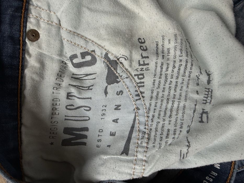 Blugi MUSTANG Tramper Albastru Barbati | Marime 36 x 32 (Talie 92 cm)