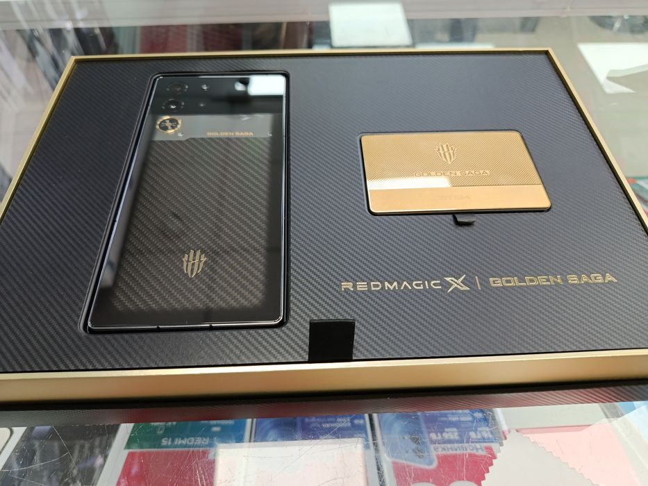 Продам б.у ZTE REDMAGIC 10PRO 24/1tb golden saga  в идеальном состояни