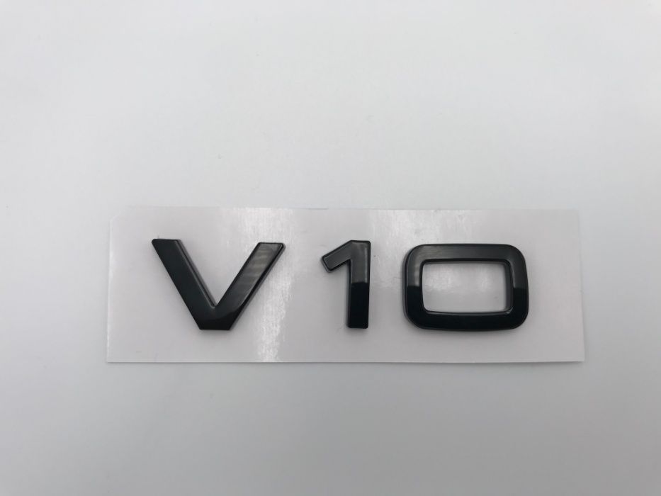Emblema AUDI V10 aripa negru